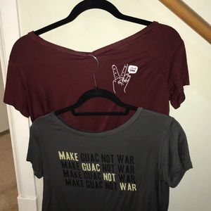 TWO American Eagle, ONE FREE Soft Sexy Crop tops